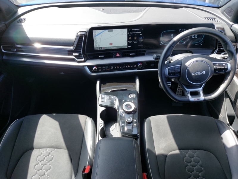 Kia Sportage 1.6T Gdi 207 Hev Gt-line LB25VCJ Blue #3