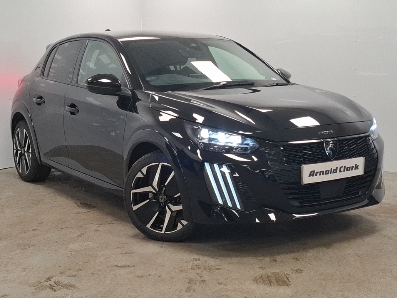 Peugeot 208 1.2 Hybrid 100 Gt E-dsc6 Black