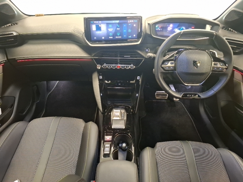 Peugeot 208 1.2 Hybrid 100 Gt E-dsc6 KW74FWM Black #3
