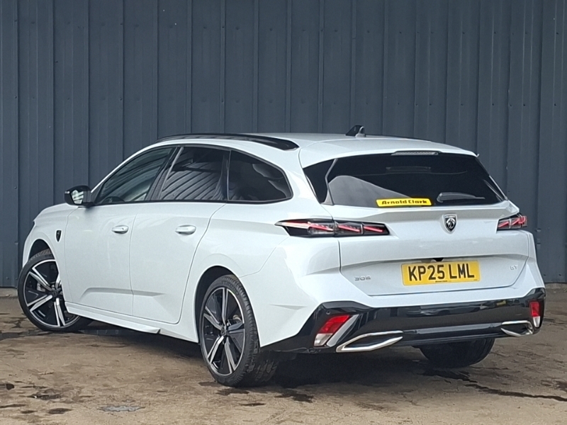 Peugeot 308 1.2 Hybrid 136 Gt E-dsc6 KP25LML White #2