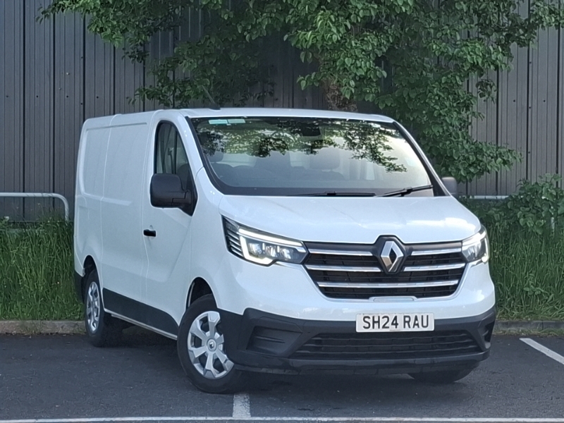 Renault Trafic Sl30 Blue Dci 130 Advance Van White