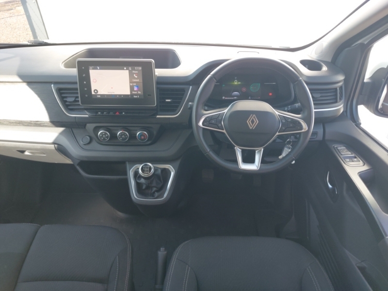 Renault Trafic Ll30 Blue Dci 130 Extra Safety Van SA74CLU White #3