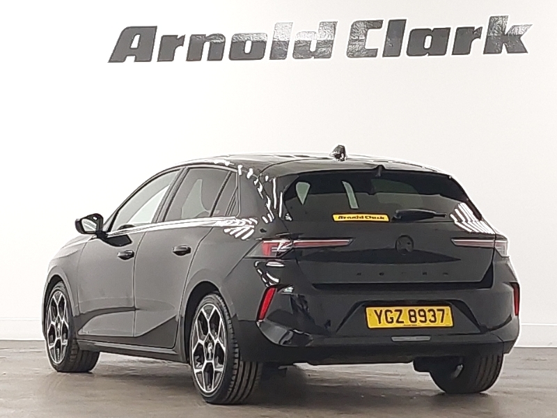 Vauxhall Astra Hatchback 1.2 Turbo 130 Ultimate YGZ8937 Black #2