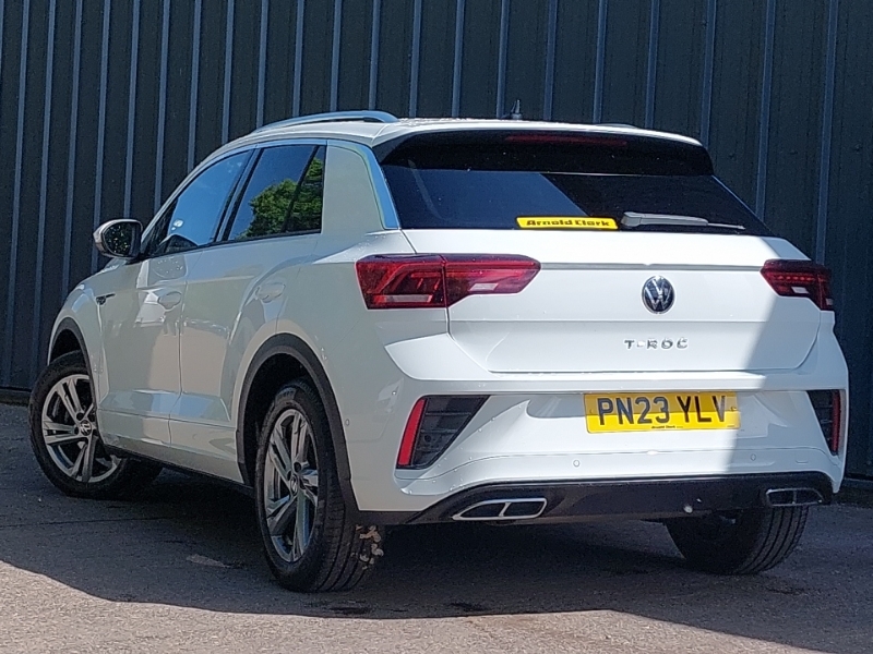 Volkswagen T-Roc 1.5 Tsi R-line PN23YLV White #2