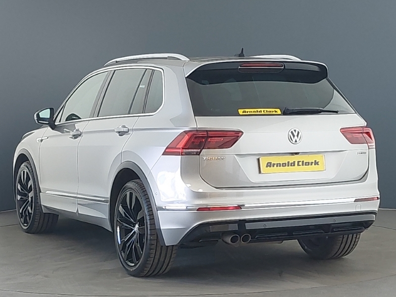Volkswagen Tiguan 2.0 Tdi 150 4Motion R-line Tech Dsg BT69FJP Silver #2