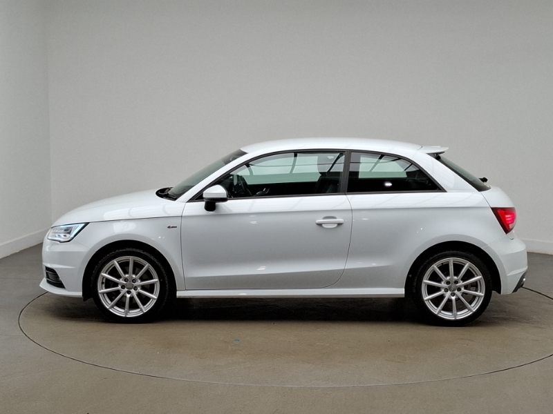 Audi A1 1.4 Tfsi S Line Nav S Tronic White #4