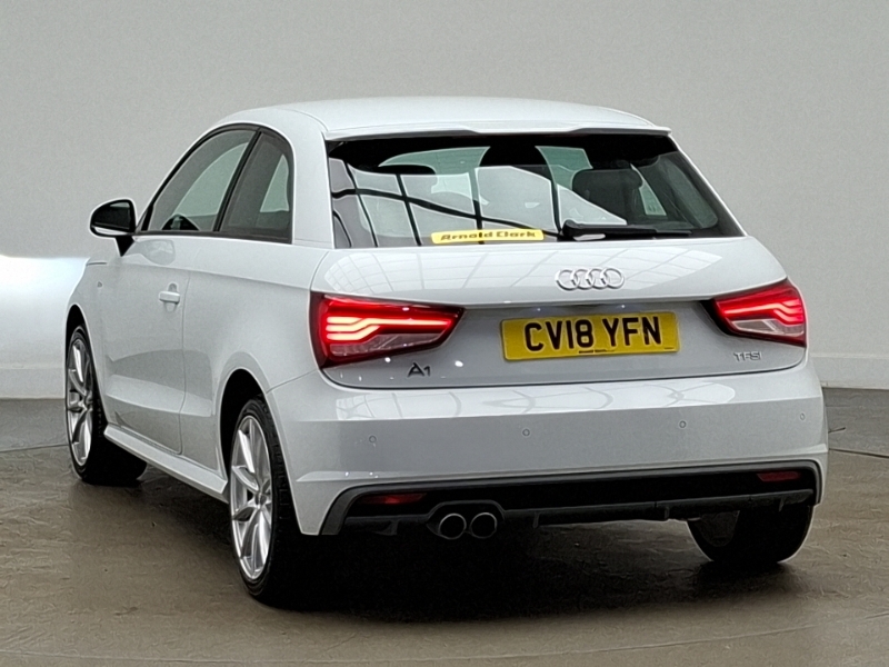 Audi A1 1.4 Tfsi S Line Nav S Tronic White #2