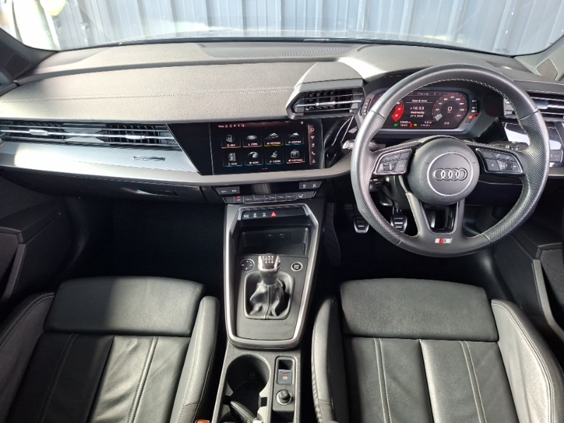 Audi A3 30 Tfsi S Line RV23YZB Grey #3
