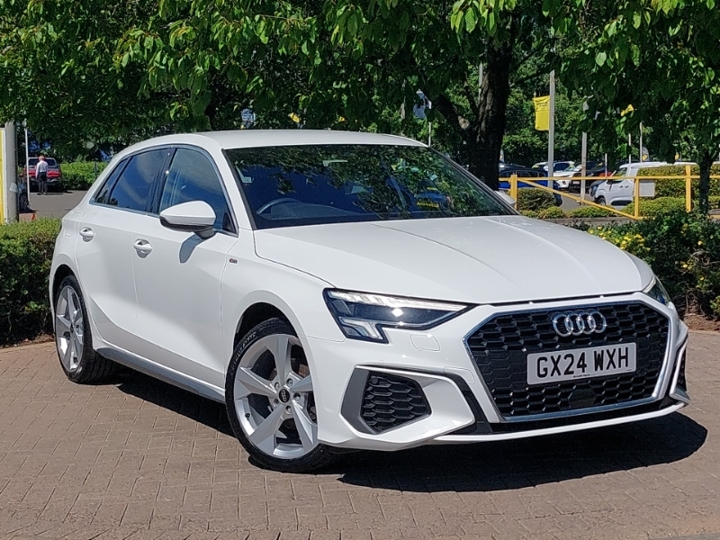 Audi A3 30 Tfsi S Line White