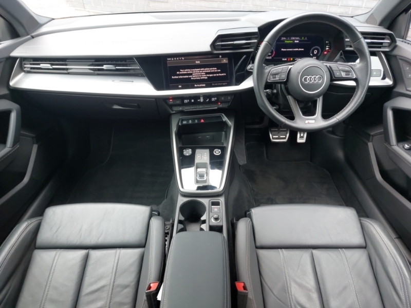 Audi A3 30 Tfsi S Line S Tronic DA22NTV Grey #3