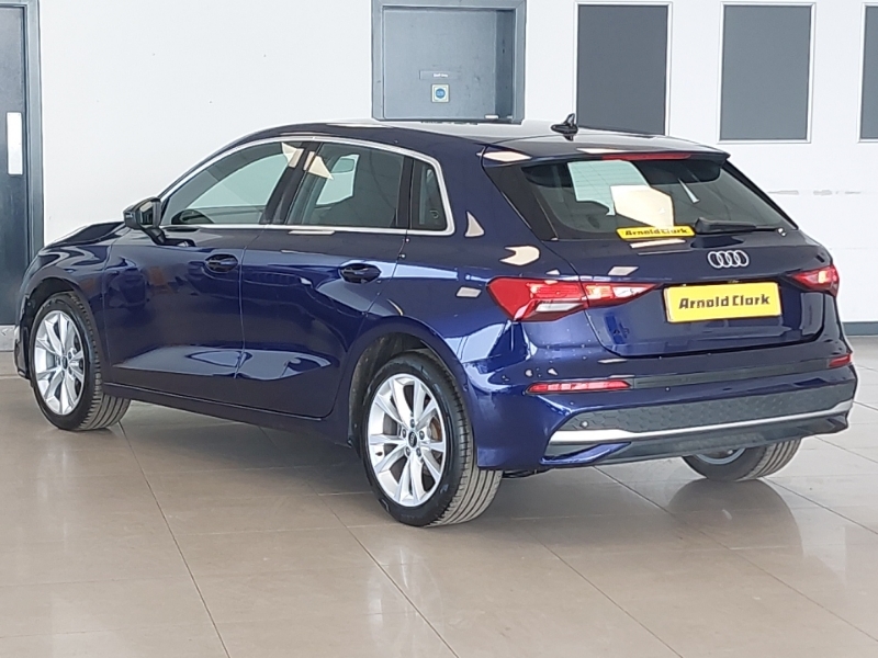 Audi A3 1.5 Tfsi 150 Sport S Tronic SN75YDX Blue #2