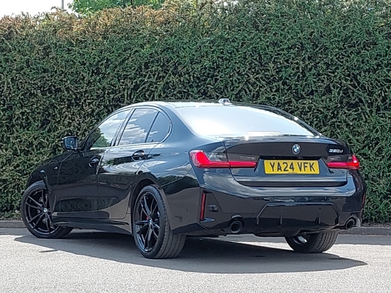 BMW 3 Series 320D Mht M Sport Step YA24VFK Black #2