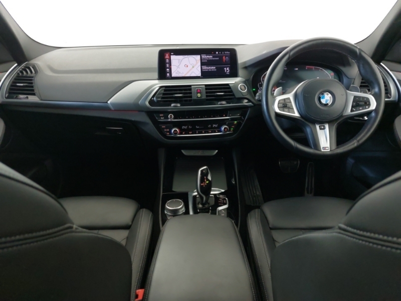 BMW X3 Xdrive30d Mht M Sport DX71HLD White #3