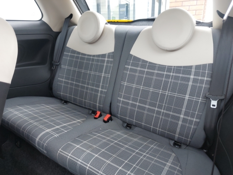 Fiat 500 1.2 Lounge PJ19GYO Grey #6