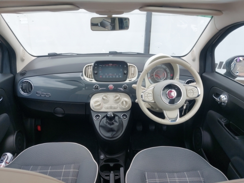 Fiat 500 1.2 Lounge PJ19GYO Grey #3