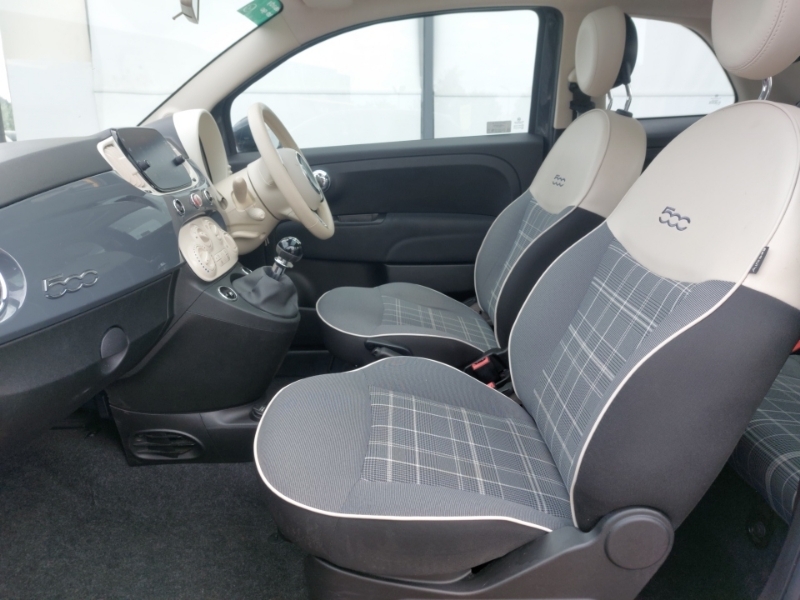 Fiat 500 1.2 Lounge PJ19GYO Grey #5