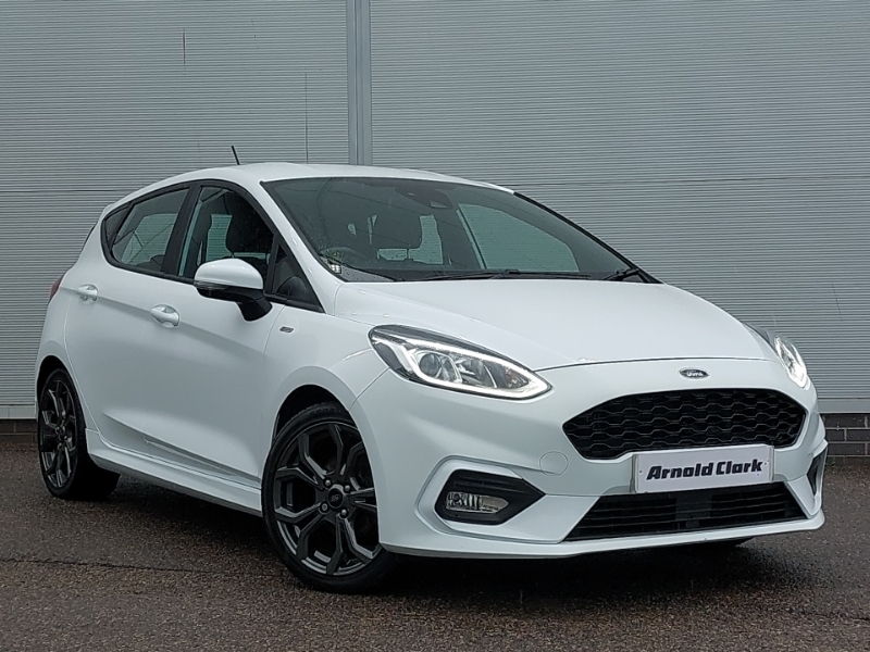 Ford Fiesta 1.0 Ecoboost St-line White