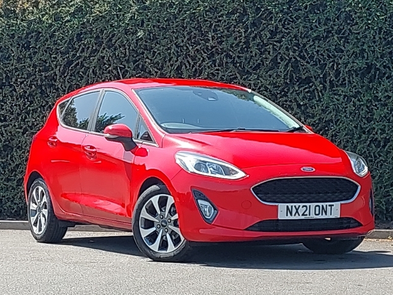 Ford Fiesta 1.0 Ecoboost Hybrid Mhev 125 Trend Red