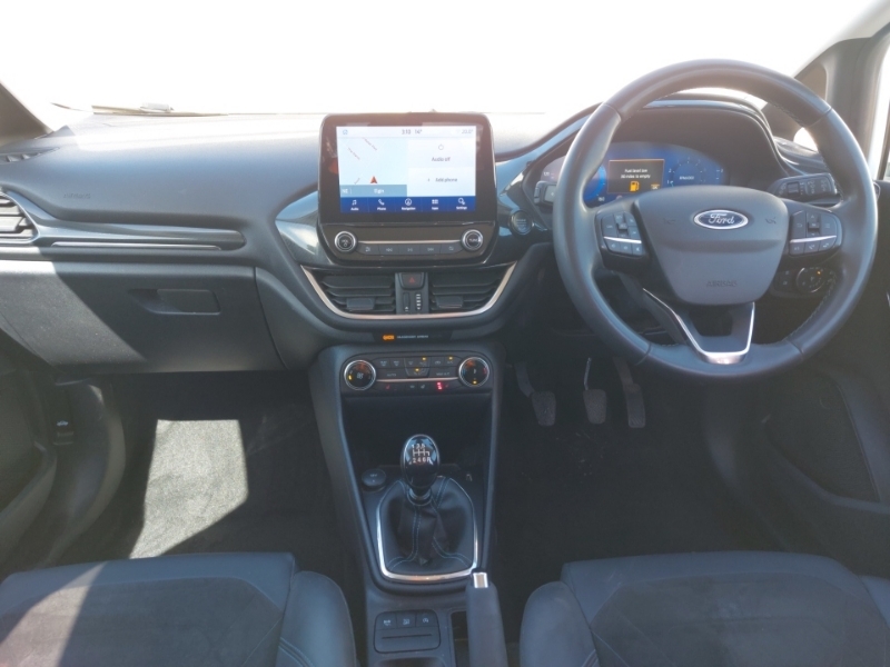 Ford Fiesta 1.0 Ecoboost Hybrid Mhev 125 Active X YS23NTG White #3