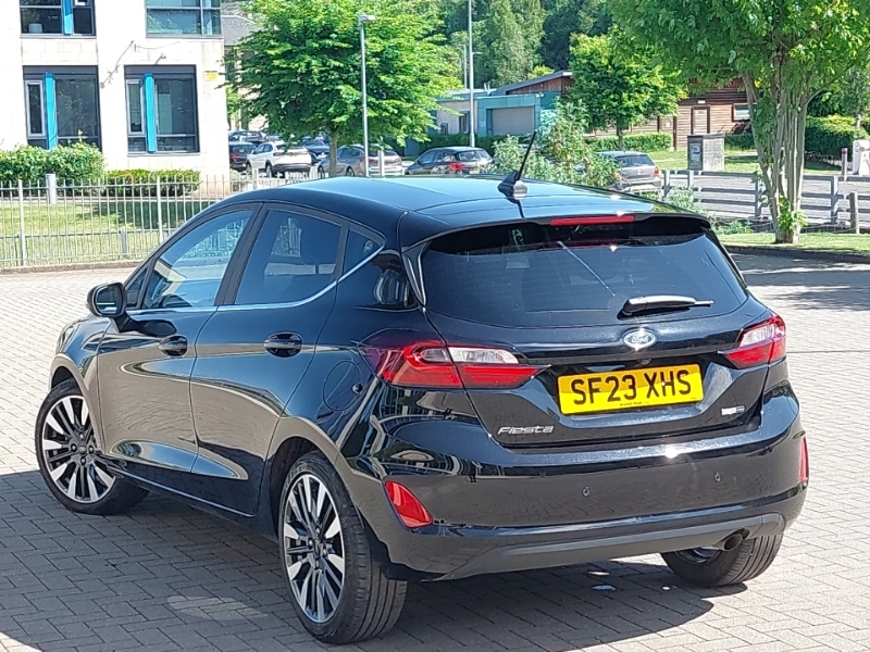 Ford Fiesta 1.0 Ecoboost Hbd Mhev 125 Titanium X SF23XHS Black #2