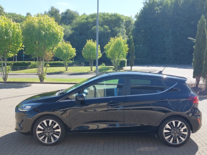 Ford Fiesta 1.0 Ecoboost Hbd Mhev 125 Titanium X SF23XHS Black #4