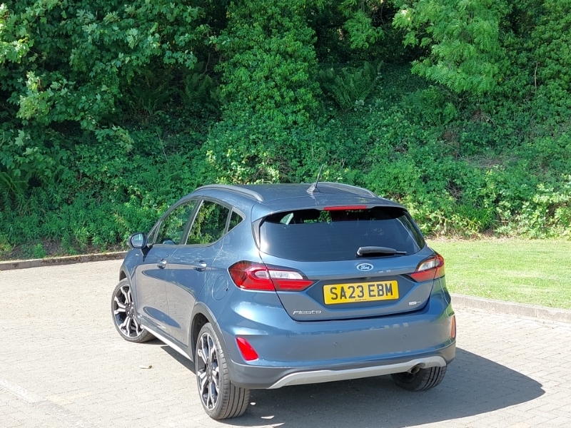 Ford Fiesta 1.0 Ecoboost Hbd Mhev 125 Active X SA23EBM Blue #2