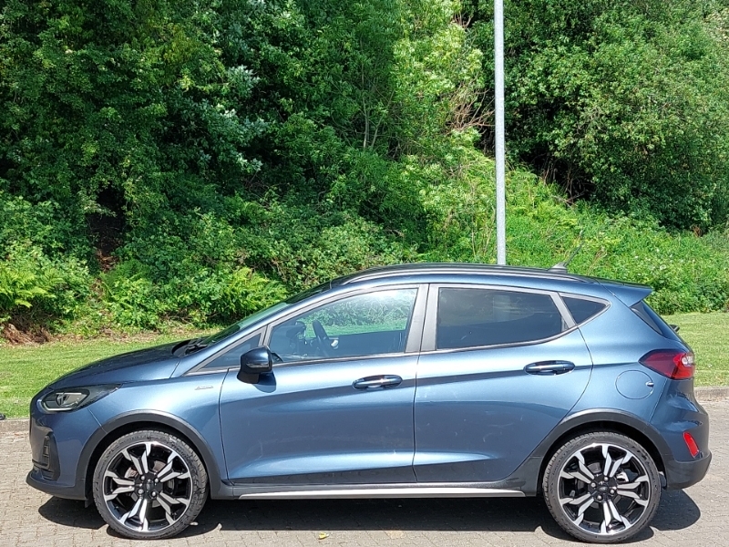 Ford Fiesta 1.0 Ecoboost Hbd Mhev 125 Active X SA23EBM Blue #4