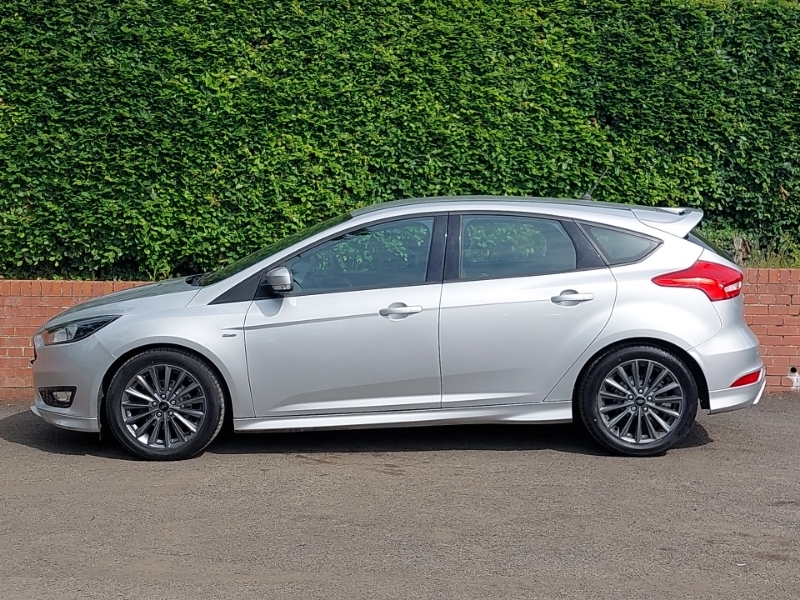 Ford Focus 1.0 Ecoboost 140 St-line Navigation BD18NLO Silver #4