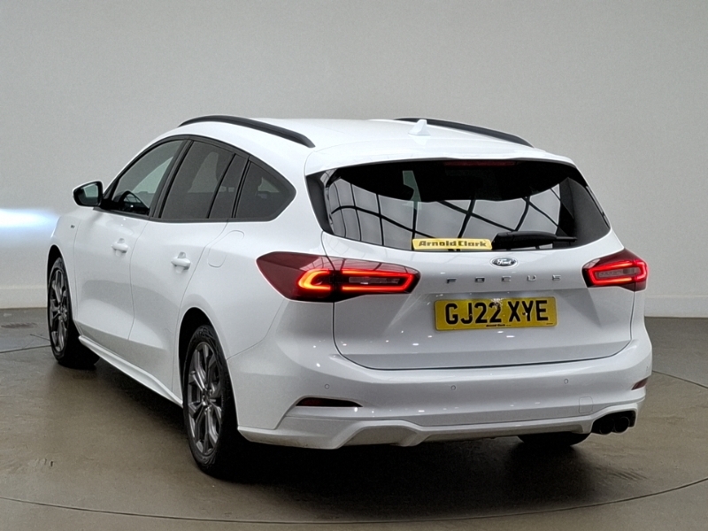 Ford Focus 1.0 Ecoboost St-line GJ22XYE White #2