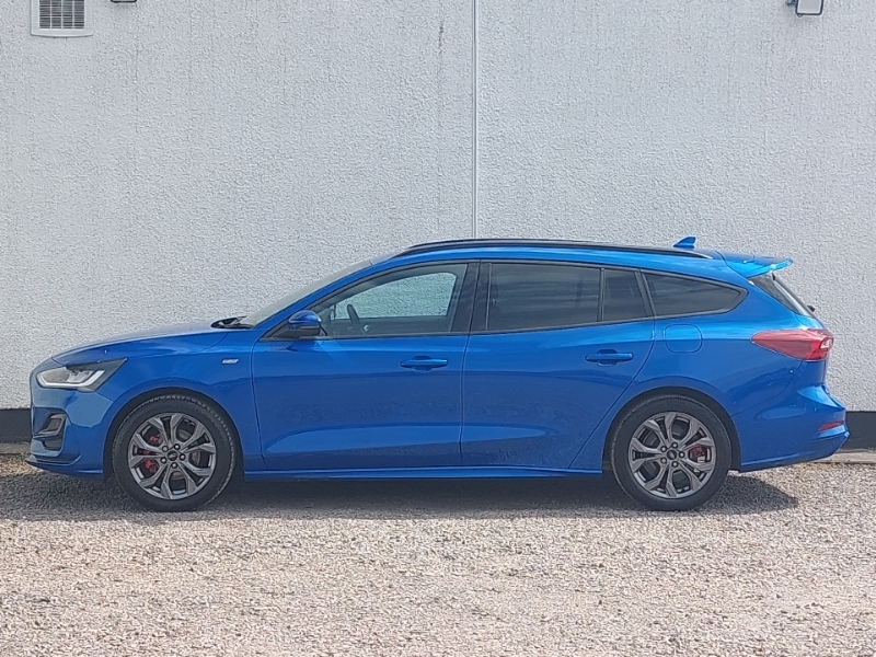 Ford Focus 1.0 Ecoboost Hybrid Mhev St-line PJ23RKZ Blue #4