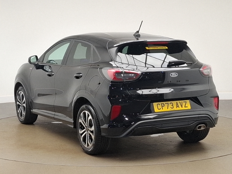 Ford Puma 1.0 Ecoboost Hybrid Mhev St-line CP73AVZ Black #2