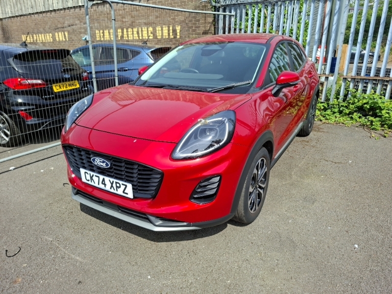 Ford Puma 1.0 Ecoboost Hybrid Mhev Titanium Red