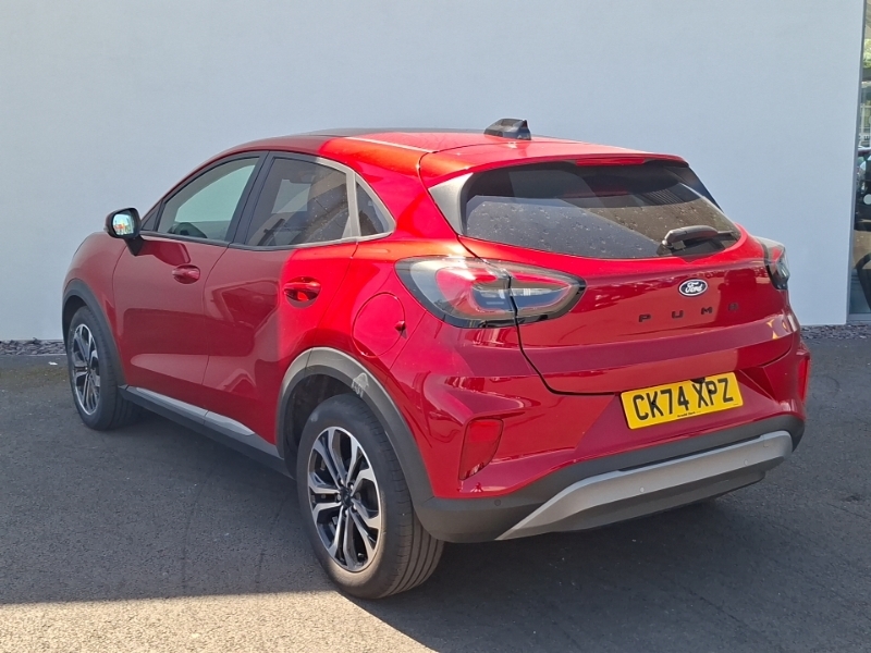 Ford Puma 1.0 Ecoboost Hybrid Mhev Titanium CK74XPZ Red #2