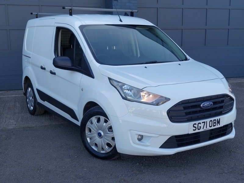 Ford Transit Connect 1.5 Ecoblue 100Ps Trend Dcab Van White