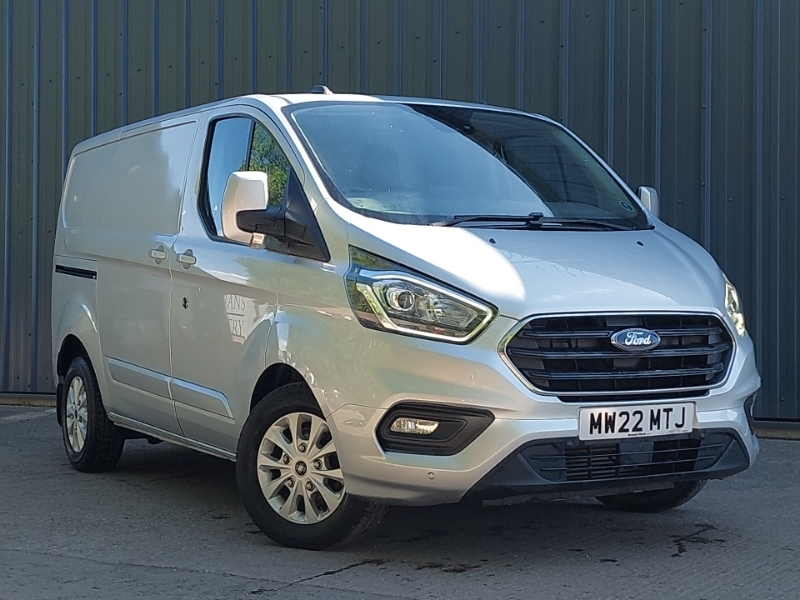 Ford Transit Custom 2.0 Ecoblue Hybrid 130Ps Low Roof Limited Van Silver