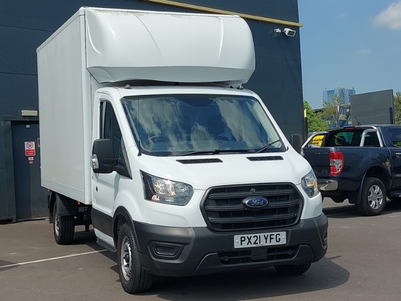 Ford Transit Custom 2.0 Ecoblue 130Ps Leader Luton Van White