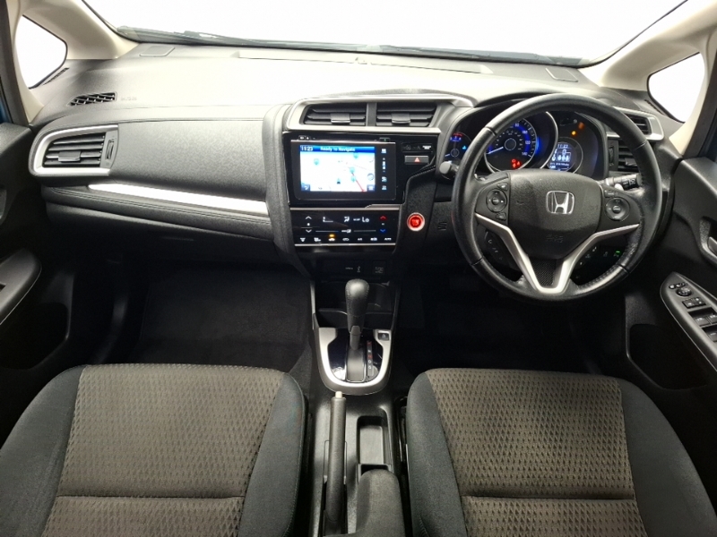 Honda Jazz 1.3 I-vtec Ex Navi Cvt PN68ZVY Blue #3