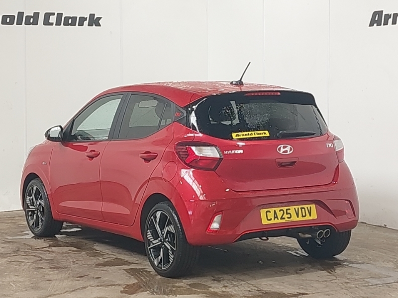 Hyundai I10 1.0T 90 N Line Nav CA25VDV Red #2