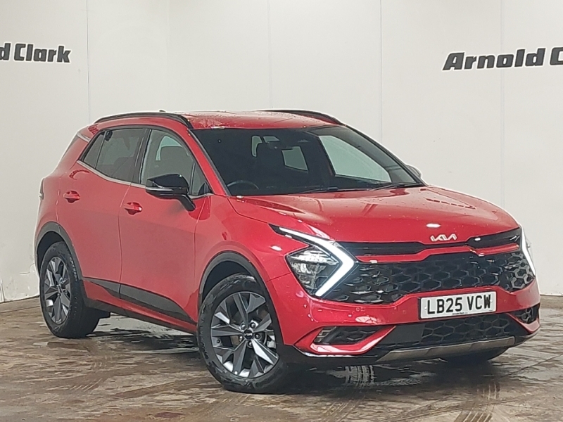 Kia Sportage 1.6T Gdi 207 Hev Gt-line Red