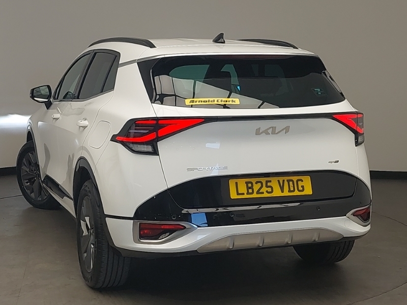 Kia Sportage 1.6T Gdi 207 Hev Gt-line LB25VDG White #2