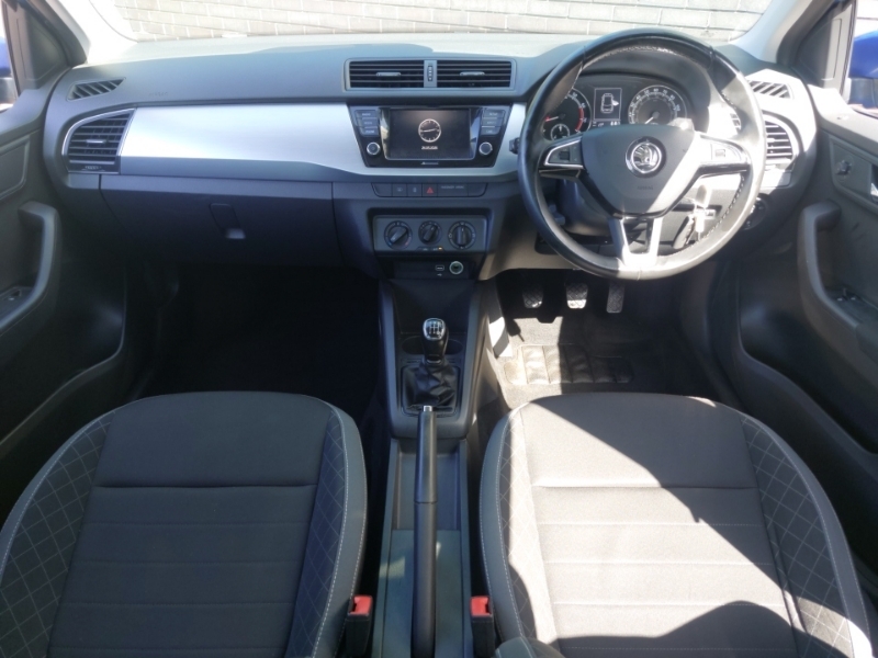 Skoda Fabia 1.0 Mpi 75 Se SH19XJY Blue #3