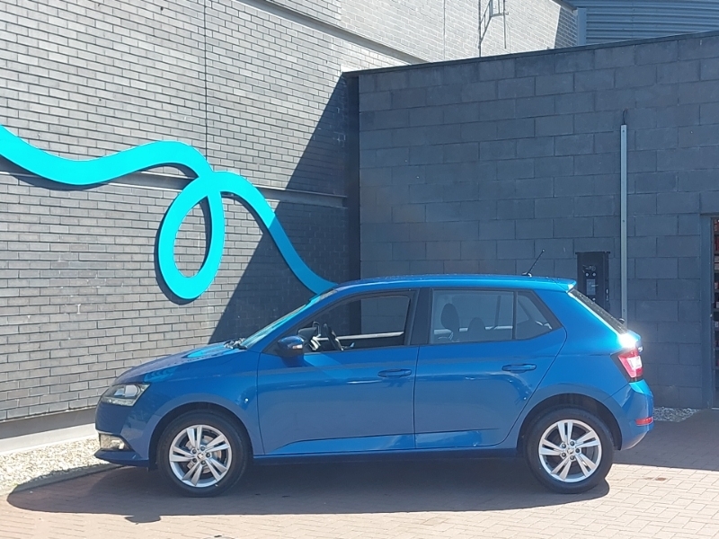 Skoda Fabia 1.0 Mpi 75 Se SH19XJY Blue #4