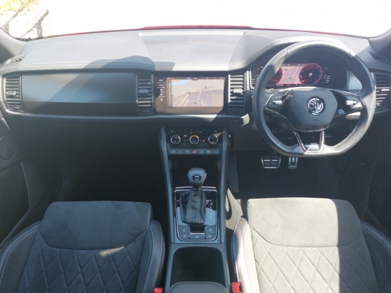 Skoda Kodiaq 2.0 Tdi 200 Sport Line 4X4 Dsg 7 Seat DE71LLR Red #3