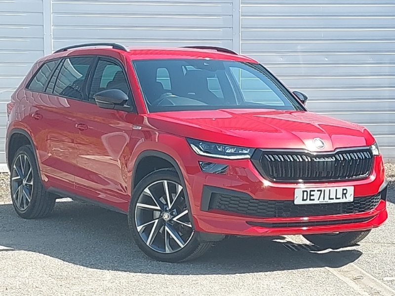 Skoda Kodiaq 2.0 Tdi 200 Sport Line 4X4 Dsg 7 Seat Red