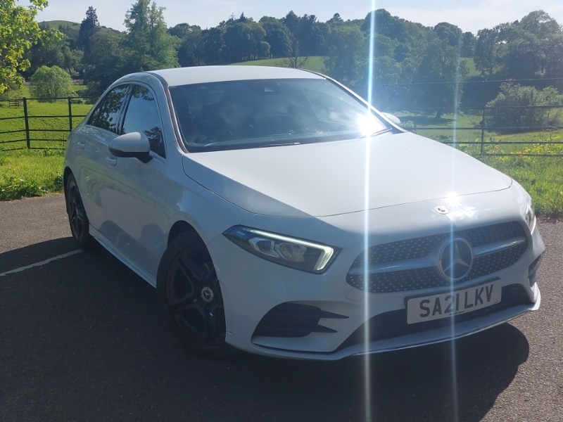 Mercedes-Benz A Class A180 Amg Line White