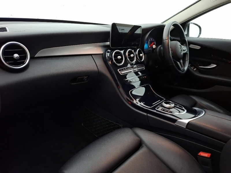 Mercedes-Benz C Class C220d Se 9G-tronic KX19CPR Silver #5
