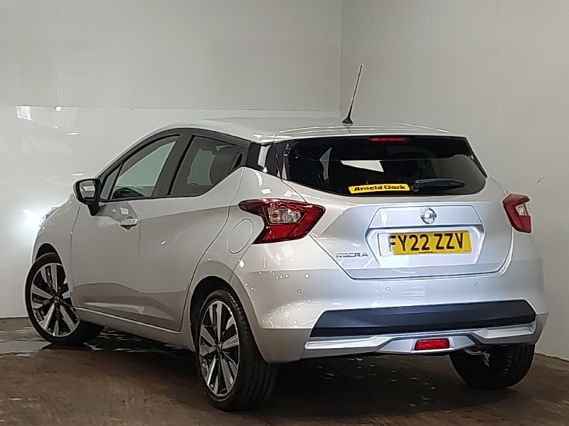 Nissan Micra 1.0 Ig-t 92 Tekna FY22ZZV Silver #2