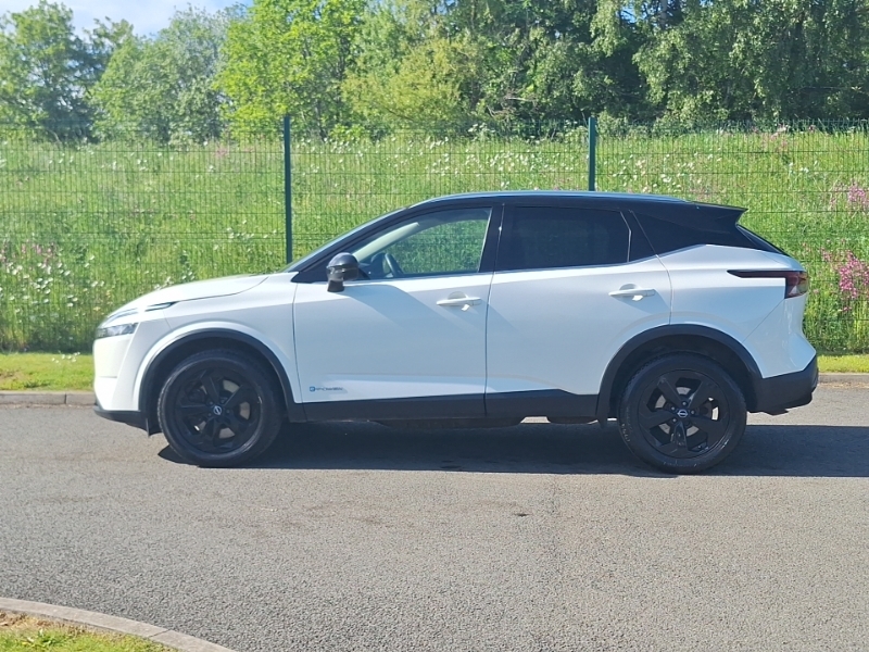 Nissan Qashqai 1.5 E-power Kuro Edition DS73KXB White #4