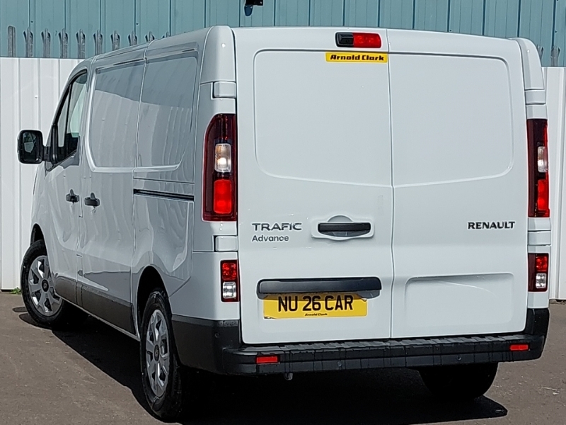 Renault Trafic Sl30 Blue Dci 130 Advance Safety Van White #2