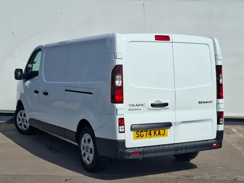 Renault Trafic Ll30 Blue Dci 130 Advance Safety Van SG74KAJ White #2